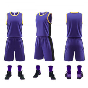 Nouvel ensemble d'uniformes de basketball unisexe 2026, imprimé, respirant, grande taille, coupe ajustée, séchage rapide - Product Image 4