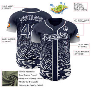 International Standard Baseball Jersey Premium Polyester <b>Athletic</b> Teamwear Personalized Design OEM ODM Manufacturing - Product Image 3