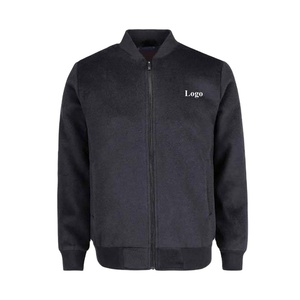 Vestes bomber à fermeture éclair de couleur noire, imperméables, vêtements pour hommes, vestes pour hommes de la rue principale, provenance du Pakistan, service OEM, conception personnalisée - Product Image 1