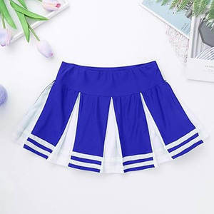Ensemble d'uniformes de cheerleading pour adultes, 100 % polyester, sublimation, logo personnalisé professionnel, séchage rapide, 140 g, impression par transfert thermique - Product Image 6