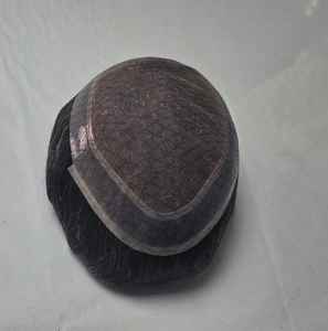 Peluca de Cabello Humano Remy para Hombre, Modelo Australia, con Sistema Capilar de Prótesis - Product Image 4