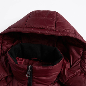 Veste matelassée imperméable pour homme à col montant, style designer, hiver, rembourrée, idéale pour l'extérieur, avec capuche amovible, doudoune personnalisable - Product Image 2