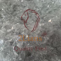 Granulés recyclés PET transparents 2Lians, qualité de moulage par injection naturelle