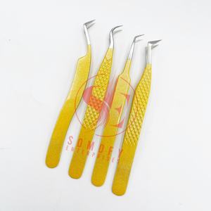 แหนบดัดขนตาโค้งมืออาชีพ โซโมฟี่ เอ็นเตอร์ไพรส์ ผลิตจากสแตนเลส สีเงิน ยอดนิยมของลูกค้า มุม 75/90 องศา - Product Image 5