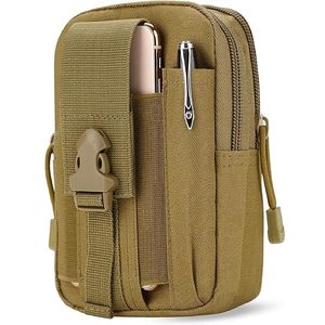 กระเป๋าอเนกประสงค์คุณภาพสูงแบบปรับแต่งได้ ผลิตจากผ้า Oxford 800D กันน้ำ ป้องกันการโจรกรรม สายสะพายไหล่โค้งมน พร้อมช่องใส่ของแบบ Molle และซิปด้านใน - Product Image 1