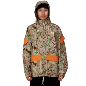 Chaqueta Cortavientos con Capucha de Camuflaje Personalizada Unisex, Diseño Nuevo, Impermeable, Ropa Táctica para Exteriores, Fabricante al por Mayor OEM ODM - Product Image 4