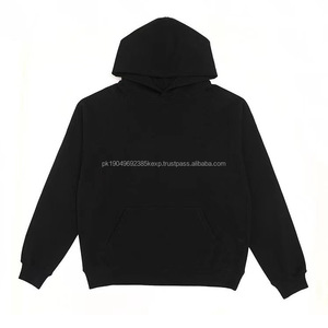 Sudadera con capucha de peso pesado unisex extragrande de 460g de marca famosa personalizada - Product Image 4