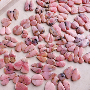 Juego de Pares de Ópalo Rosa Natural Premium |   Ópalo Rosa Seleccionado a Mano |   Accesorios de Joyería para Novias |   Suministros para la Fabricación de Joyería - Product Image 5