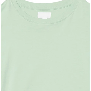 Impression de logo sur t-shirt personnalisé, t-shirt surdimensionné en coton lourd 100% pour femmes, vêtements tendance - Product Image 2