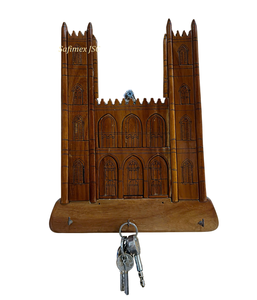 Placas Decorativas para Llaves Hechas a Mano, Estilo Vintage, Placas de Madera Intarsia para Decoración del Hogar, Artesanía en Madera, Fábrica en Vietnam - Product Image 6