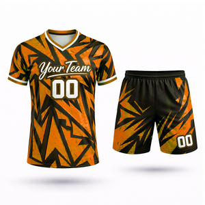Ensemble de maillot et short de sport antibactérien 100% polyester de haute qualité pour hommes et femmes, nouvelle arrivée, prix avantageux - Product Image 5