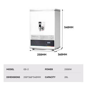Caldera de Agua Comercial KEI FU EG-25L - Product Image 5