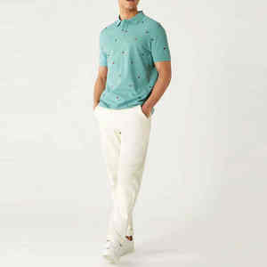 T-shirt de sport personnalisé sans couture pour homme, en soie glacée, col en V, léger et à séchage rapide, pour la mode masculine - Product Image 2