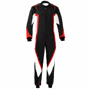 High Quality Printed Plus Size Karting Racing Suit Cardura Fabric % Polyester Windproof Flame-Retardant Quick-Dry Breathable - Product Image 2