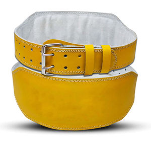 Cinturones de levantamiento de pesas de cuero genuino de vaca para entrenamiento en gimnasio, hechos a medida en fábrica 2026 - Product Image 6