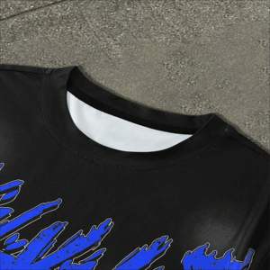 Conjunto de Camiseta de Manga Corta y Pantalones Cortos de Verano para Hombre, Talla Grande, Estilo Casual Urbano, Traje de Dos Piezas, Fabricante de Ropa Personalizada al por Mayor - Product Image 4