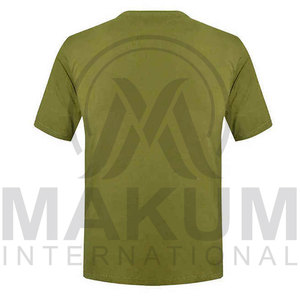 100% Cotton Breathable Quick Dry Eco-Friendly Jersey Regular Fit Formal Blank Custom Men's T-shirt Printed <b>Logo</b> for Running Gym - Product Image 4