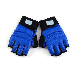 Advanced MMA Weightlifting <b>Gloves</b> Gym Use Non-Slip Half Finger PU Material Protective Training Sparring Gear Flexible Fit Strong - Product Image 6