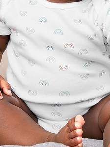 Combinaison pour bébé 100% bambou ultra douce et respirante pour nouveau-né - Product Image 4