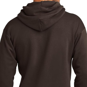 Sudadera con Capucha para Hombre, Color Sólido, Corte Regular, Informal, con Bolsillo Canguro, Tejido de Forro Polar Transpirable y Ecológico, Invierno, OEM - Product Image 4
