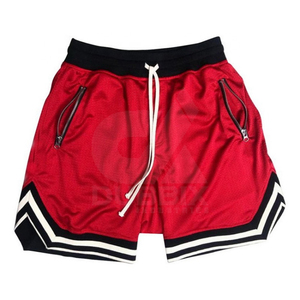 Pantalones Cortos Deportivos de Cintura Media para Hombre, Transpirables, de Spandex y Algodón, para Yoga, Fitness, Entrenamiento, Ropa Deportiva Informal, Color Personalizado, Servicio OEM - Product Image 3