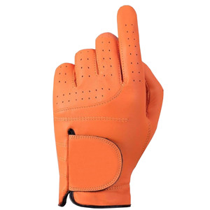 Guantes de golf para hombre de cuero Cabretta de alta calidad, en todos los colores y tallas, con cierre de gancho y bucle, agarre suave, transpirables y con soporte para la muñeca. - Product Image 3