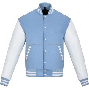 Chaqueta de béisbol bordada personalizable para hombre, cómoda y elegante con varios colores y tamaños - Product Image 1