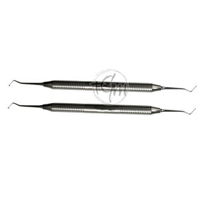 Excavateur dentaire de haute précision à double extrémité en acier inoxydable pour l'élimination des tissus cariaces - Product Image 4