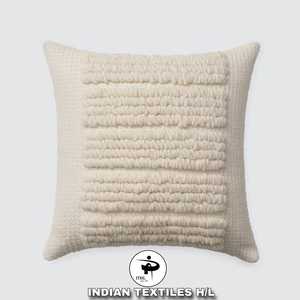 Luxury 2026 Boho Wool <b>Pillow</b> Cover By Indian Textiles H/L Handwoven Decorative <b>Throw</b> <b>Pillow</b> Luxury Boho <b>Pillow</b> - Product Image 1
