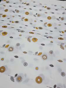 High Quality Sequin Embroidery Fabric 3D Floral Lace Fabric for Evening Dress Wedding Gown Garment - Product Image 2