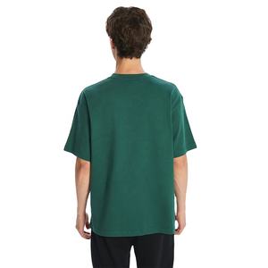 เสื้อยืดโอเวอร์ไซส์ผ้าคอตตอน100% สำหรับผู้ชายเสื้อยืดสไตล์สตรีทใส่สบายใส่สบายใส่สบายสำหรับยิมและใช้ในชีวิตประจำวันมีให้เลือกทุกสี - Product Image 2