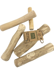 WINVN + 84.932118447 toptan köpek çiğneme doğal Pet oyuncaklar oynarken ahşap renk kahve ahşap çiğnemek kolay kullanım klasik çoklu boyutları - Product Image 4