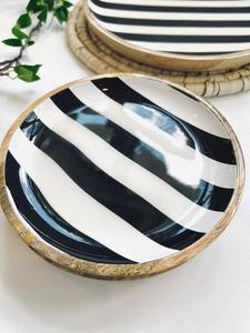 Oval Wooden Serving <b>Plate</b> Handpainted Floral Design Traditional Chinese Style Dishes & <b>Plates</b> - Product Image 4