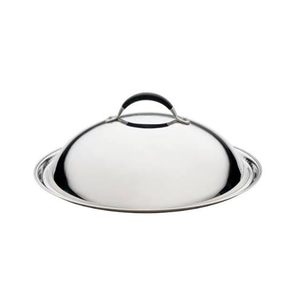Stainless Steel Hemisphere Cake <b>Mold</b> Dome Lid with Handle Heat Resistant Food Cover for Baking and Serving - Product Image 6