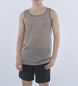 Men Everyday Sleeveless Tank <b>Top</b> Soft Lightweight Active Apparel Quick Dry Breathable Eco-Friendly Fabric for Exercise Fitness - Product Image 5