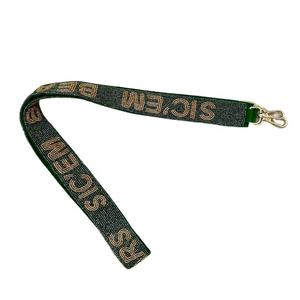 Correa Rectangular para Bolso de Estilo Deportivo con Cuentas de Algodón Bears Sic'Em, Accesorio de Bolso Hecho a Mano para Personalización, ZONA DE ARTE CREATIVO - Product Image 1