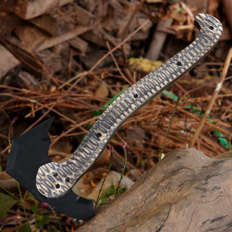 Nordic Forge Industrial Grade Carbon Steel Axe Outdoor Camping Survival ...