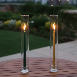 Bougies coniques en cire de paraffine haut de gamme - Parfum floral fait main, combustion sans fumée, forme élégante et raffinée pour Noël, vente en gros - Product Image 1