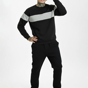 Sudadera de Hombre de Algodón Premium con Cuello Redondo, Ropa Deportiva Informal, Fabricada con Tejido Polar Grueso, Cómoda y a la Moda - Product Image 2