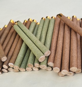 กรวยกระดาษสีเขียวธรรมชาติและสีน้ำตาลปลอดสารพิษเป็นมิตรต่อสิ่งแวดล้อมกระดาษม้วนปราศจากคลอรีนทรงหลวมกรวยแพ็ค4 USA - Product Image 2