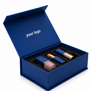 Boîte cadeau rigide en carton blanc de luxe avec fermeture magnétique, logo personnalisé, matériaux recyclés, insert en mousse EVA, éponge ondulée - Product Image 3