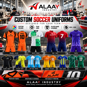 Maillot de football personnalisé à manches courtes pour homme, à faible MOQ, en tissu 100 % polyester respirant et à séchage rapide, de haute qualité - Product Image 6