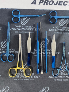 <b>General</b> <b>Plastic</b> Surgery Instrument Set | Titanium Coated Surgical Tools | Professional Grade German Hospital Clinic - Product Image 4