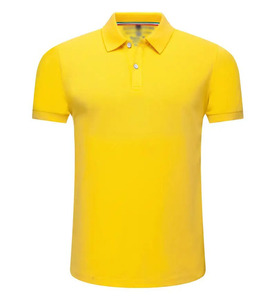 <b>Men</b>' <b>Black</b> Short Sleeve <b>Polo</b> Shirt Solid Color Cotton Pique Casual Wear Regular Fit Button Down Collar Anti-Wrinkle Knitted - Product Image 4