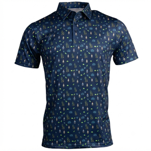 เสื้อเจอร์ซีย์ผู้ชายแบบเรียบง่าย สไตล์ไฮสตรีท แขนยาว ผ้าถัก โพลีเอสเตอร์/คอตตอน ระบายอากาศได้ดี สวมใส่สบาย ติดกระดุม แห้งเร็ว - Product Image 2