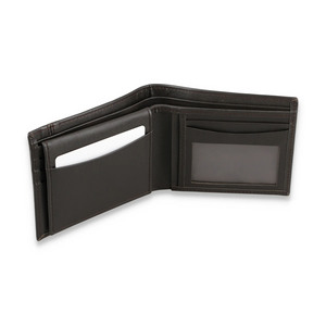 Cartera Bifold de Cuero Genuino con Bloqueo RFID de Lujo para Hombre, Alta Calidad, Duradera, Uso Diario, Corta, Moderna, Gran Capacidad - Product Image 2