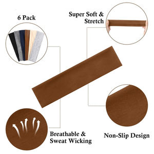 Bandeau de sport unisexe respirant et absorbant la transpiration en spandex fin pour la course, le tennis et la gym - Product Image 3