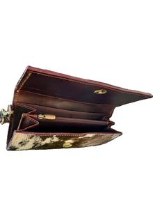 Unisex Suede Leather Clutch Elegant Compact <b>Wallet</b> <b>Secure</b> Zipper Premium Craftsmanship Durable Nylon Spring Autumn Eco-Friendly - Product Image 2