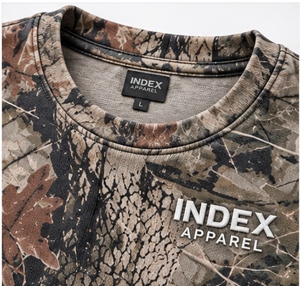Index Apparel Men's Camouflage T-Shirt <b>Short</b> <b>Sleeve</b> O-Neck Regular Fit Quick Dry Casual Woven Polyester - Product Image 6