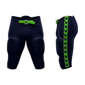 Ensemble de pantalons de football américain confortables à manches courtes, respirant, séchage rapide, vêtements de sport, grande taille, impression personnalisée, techniques de pointe - Product Image 4